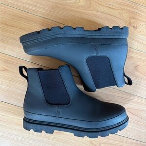 Native Shoes Kids Black Chukka Lug Boots
